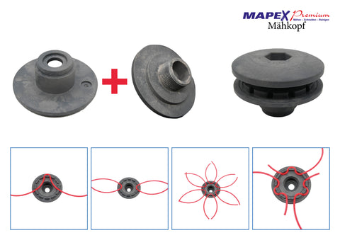 MAPEX Premium  Basisteil Mähkopf "MADE IN AUSTRIA"