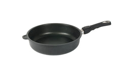 AMT-Schmorpfanne 28 cm,7 cm hoch, mit abnehmbarem Stiel - Duftkissen