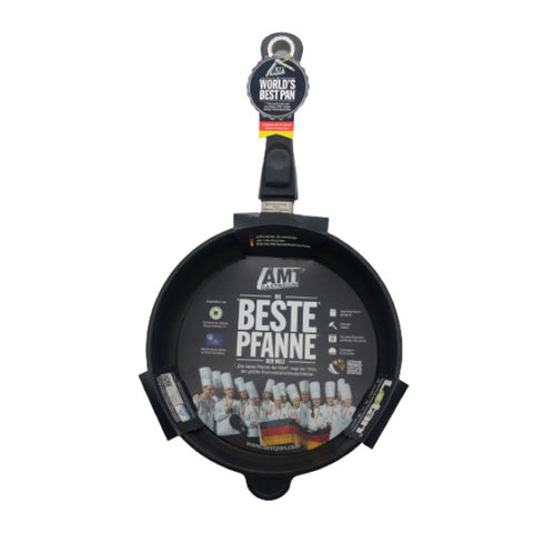 AMT-Bratpfanne 28 cm/5 cm hoch, mit abnehmbarem Stiel - Duftkissen