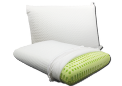 Schlafkissen - Geruchlos inklusive 2 Kissenbezüge 50x35x13cm