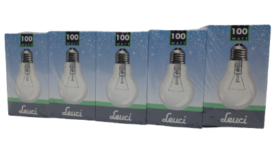 E27 100 Watt Klar (10 Stück) - Duftkissen