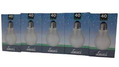 E27 40 Watt Matt (10 Stück) - Duftkissen