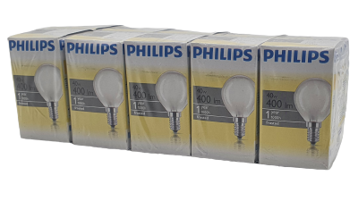 E14  40 Watt Matt Tropfenlampe (10 Stück) - Duftkissen