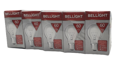 E27 60 Watt Klar (10 Stück) - Duftkissen