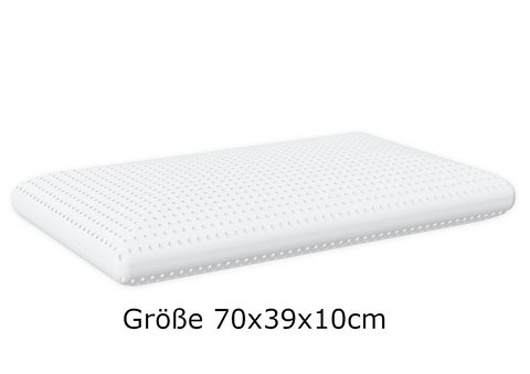 Schlafkissen - Geruchlos - 70x39x10 cm+ Gratis Baumwollüberzug - Duftkissen